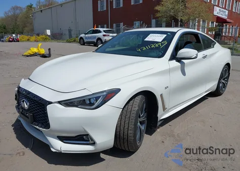 2017 Infiniti Q60 2.0T z USA, uszkodzony, nr VIN JN1CV7EL7HM320076